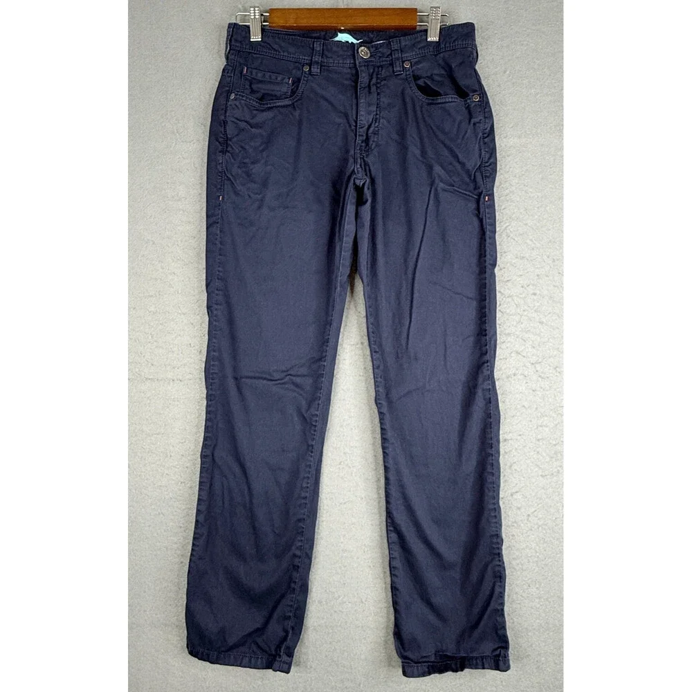 Tommy Bahama Pants Mens 30x30 Blue Performance Stretch Pima Blend Golf Chino